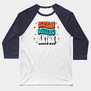 RIIZE briize mentally dating anton typography kpop | Morcaworks Baseball T-Shirt